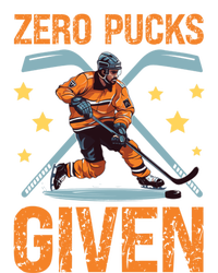 Zero Pucks Given Bold Hockey Playe Funny Gift T-Shirt