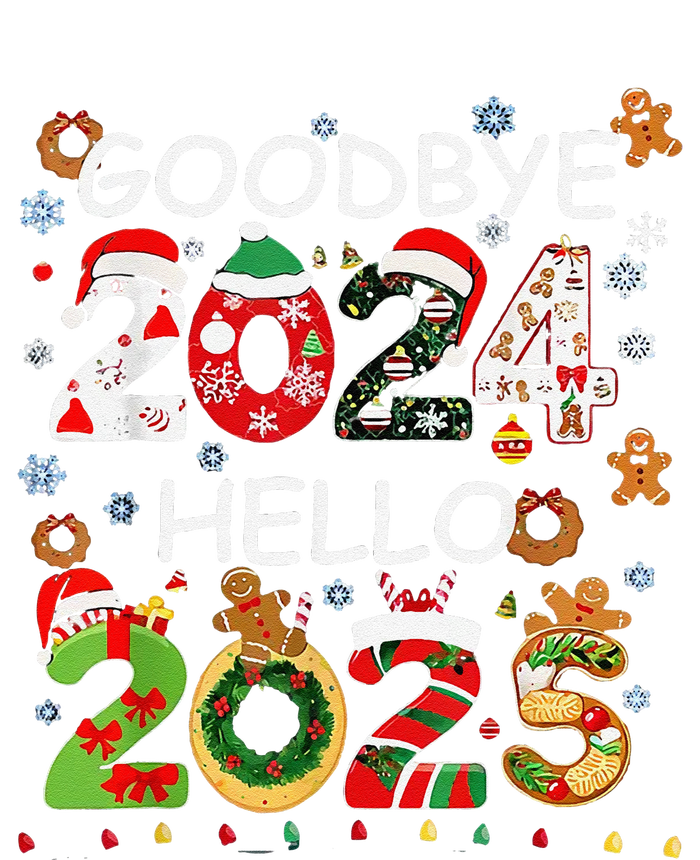 Goodbye 2024 Hello 2025 Happy New Year 2025 New YearS Eve Cooling Performance Crew T-Shirt