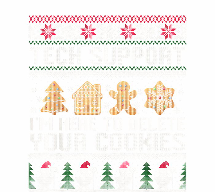 Techsupport I’M Here To Delete Your Cookies Christmas Toddler Hoodie