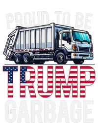 Proud To Be Trump Garbage American Flag T-Shirt