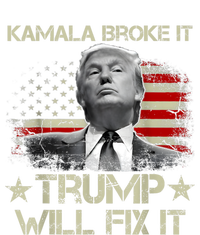 Kamala Harris Broke It Trump Will Fix It Usa Flag Trump Cool T-Shirt