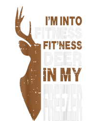 Hunting Fitness Deer In Freezer Funny Hunter Full-Length Apron With Pockets