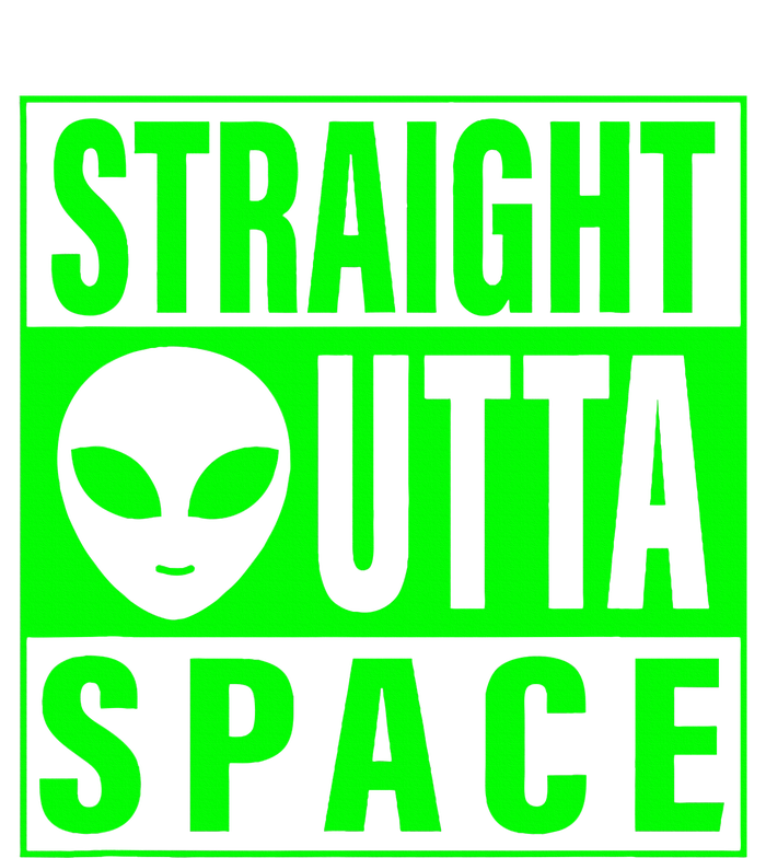 Straight Outta Space Funny Ufo Alien Costume Youth Performance Sprint T-Shirt