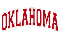 Oklahoma Ok Varsity Style Red Text Premium T-Shirt