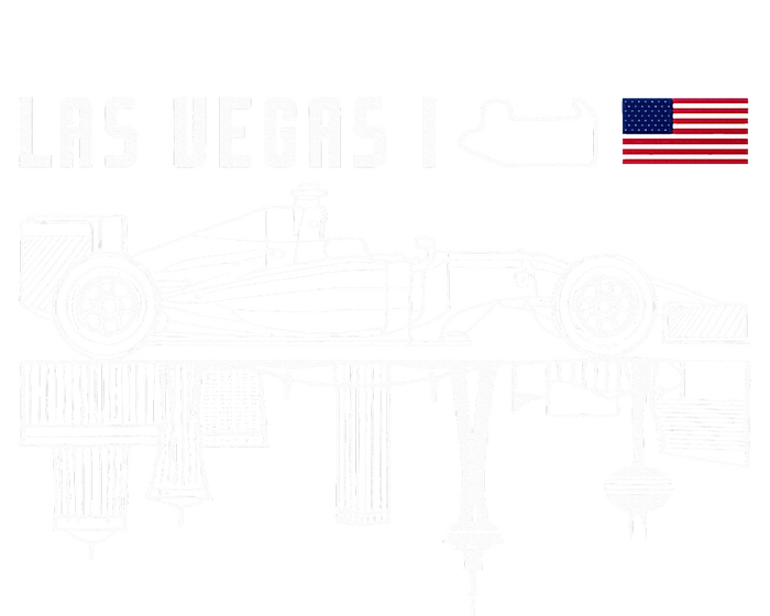 Las Vegas Circuit Us America Formula Racing Race Car Lovers Youth Performance Sprint T-Shirt