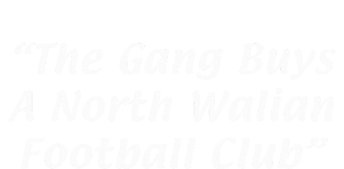 The Gang Buys A North Walian Football Club Women's Crop Top Tee