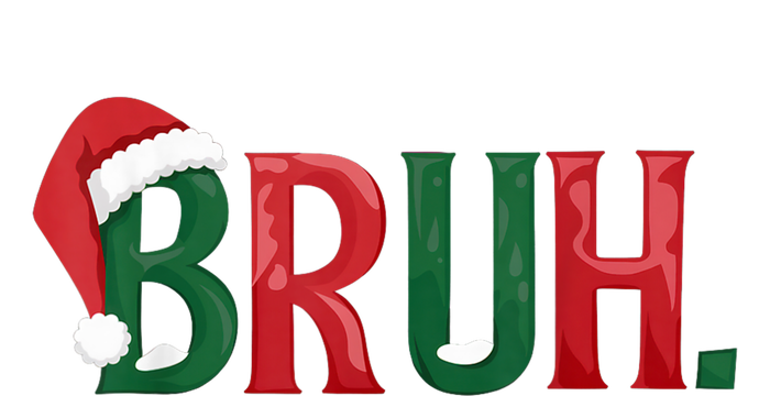 Christmas Funny Saying Bruh Meme Matching Xmas Gift T-Shirt