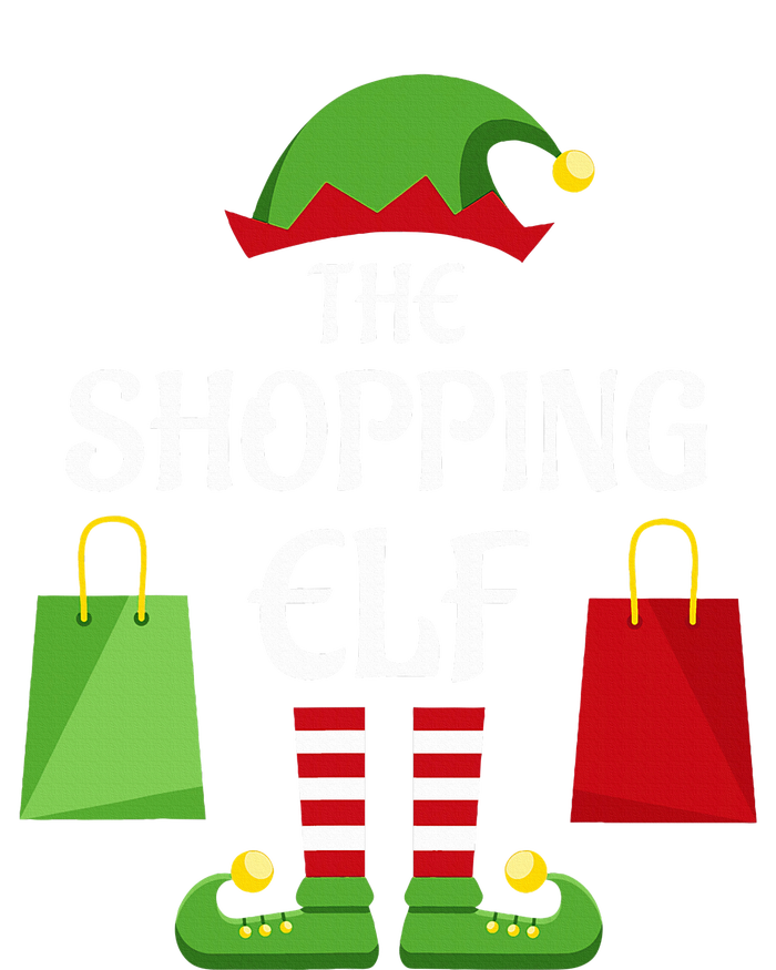 Shopping Elf Family Matching Group Christmas Shopper Cooling Performance Long Sleeve Crew