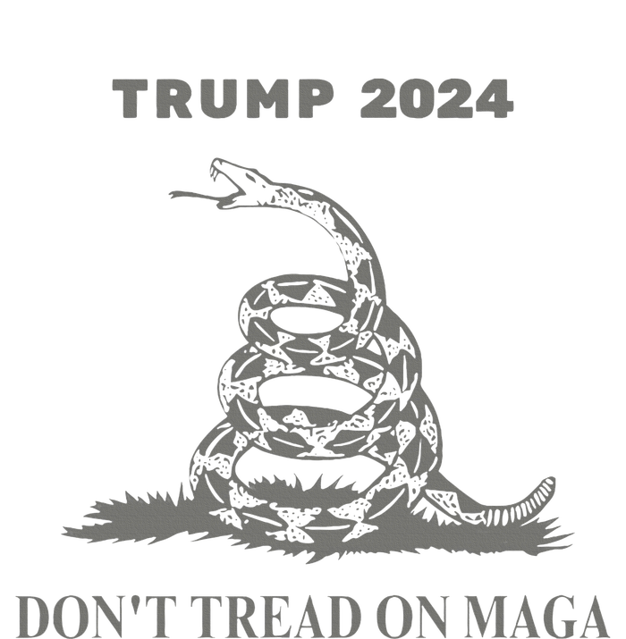 Trump 2024 DonT Tread On Maga Snake Rattlesnake Dark Color Women's Perfect Tri Tunic Long Sleeve Shirt