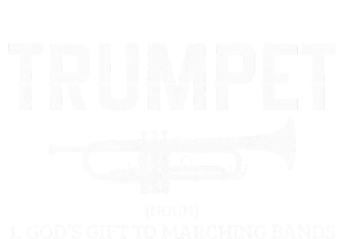 Trumpet Definition Funny Marching Band Musician Gift Tall Hoodie