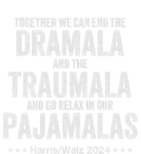 Together We Can End The Dramala And The Traumala Performance Long Sleeve Polo