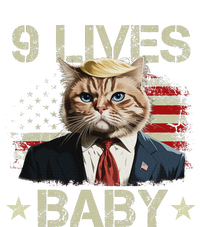 Cat Trump 9 Lives Baby Funny Trump Cat 9 Lives Baby T-Shirt