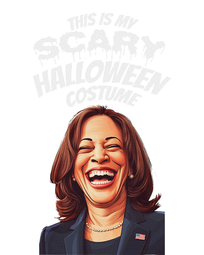 Funny Kamala Harris Scary Halloween Gag President Costume Toddler T-Shirt