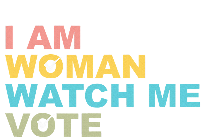 I Am Woman Watch Me Vote USA-Made Doggie Bandana