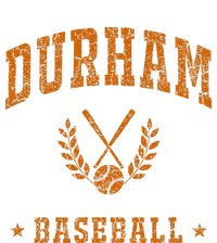 Durham Baseball Vintage Game Day Retro Baseball Lover Performance Sprint T-Shirt