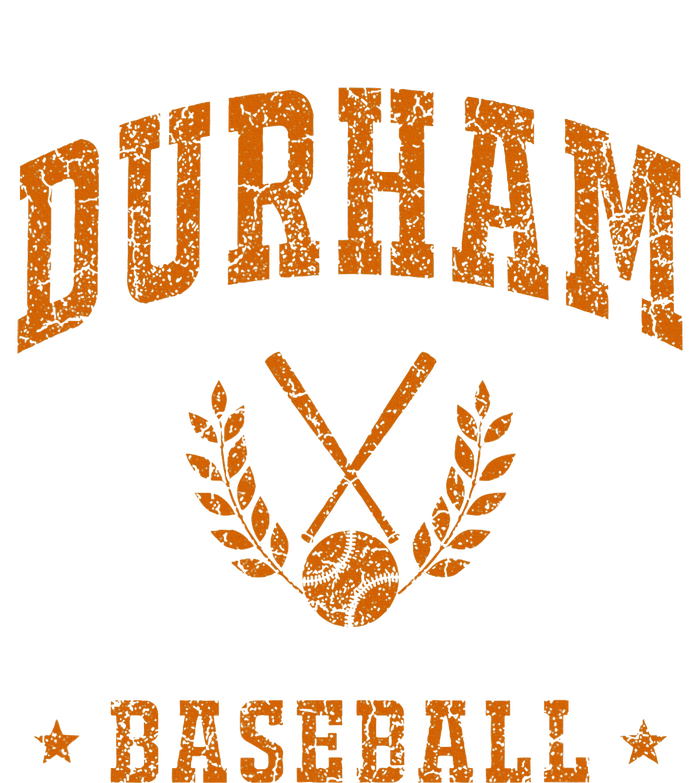 Durham Baseball Vintage Game Day Retro Baseball Lover Performance Sprint T-Shirt