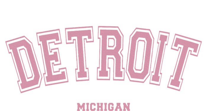 Detroit Michigan Mi Varsity Style On Detroit T-Shirt