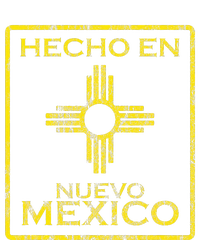 New Mexico Zia Symbol Distressed Hecho En New Mexico Softstyle Adult Sport Polo