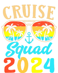 Cruise Squad 2024 Family Friends Vacation Cruising Ship Trip Women's Crop Top Tee