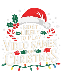 Most Likely To Play Video Games On Christmas Fun Gamer Xmas Cooling Performance Long Sleeve Crew