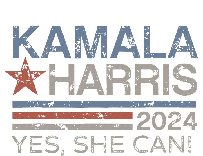 Kamala Harris Yes She Can Kamala Harris 2024 President T-Shirt