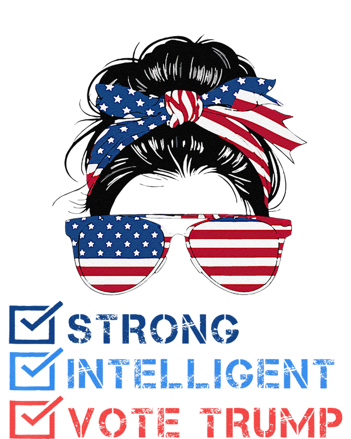 Strong Intelligent Women For Trump Girl Maga Checklist Softstyle Adult Sport Polo