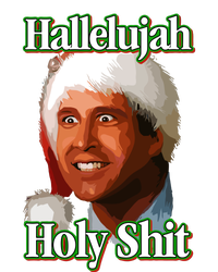 Merry Christmas Hallelujah Holy Shit 2024 T-Shirt