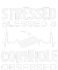 Stressed Blessed & Cornhole Obsessed T-Shirt