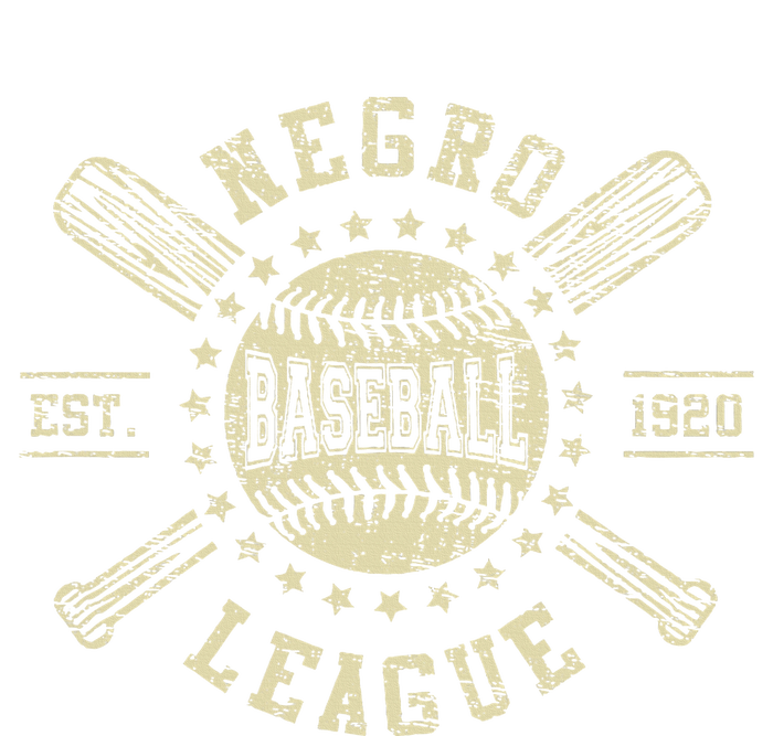 Vintage Negro League Baseball Black History Month T-Shirt