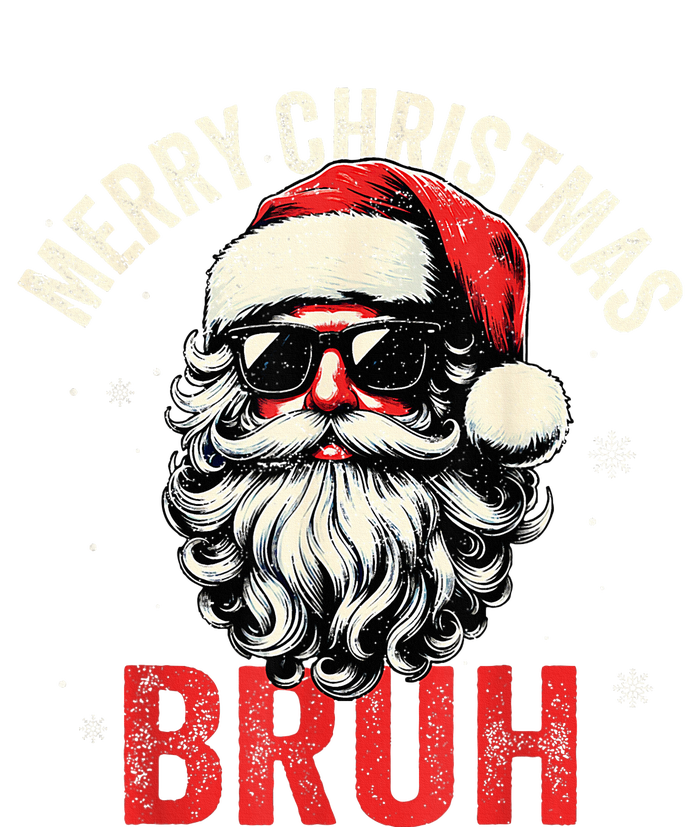 Merry Christmas Bruh Funny Santa Claus T-Shirt