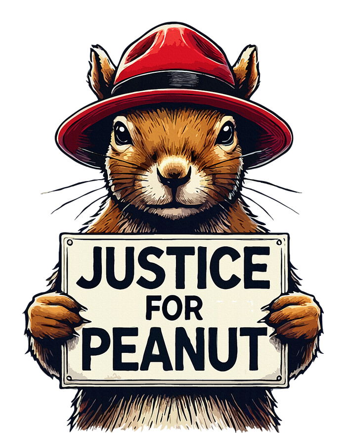 Justice For Peanut The Squirrel Wanted T-Shirt