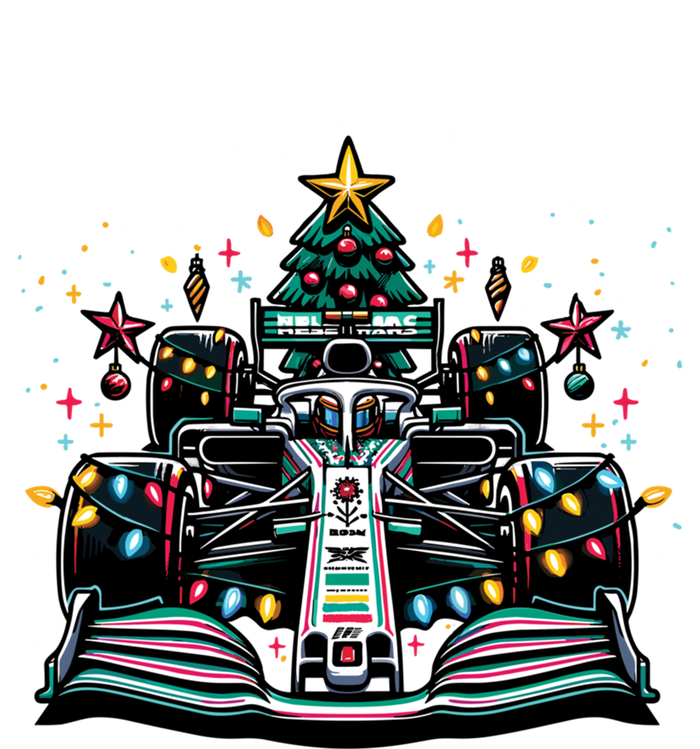 Box Radio Call Fun Christmas Tree Formula Racing Car Box Box Toddler Hoodie