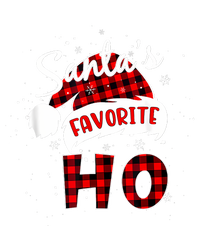 Funny SantaS Favorite Ho Christmas Red Plaid Buffalo Pajama Drawstring Bag