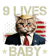 Cat Trump 9 Lives Baby Funny Trump Cat 9 Lives Baby Sustainable Beanie