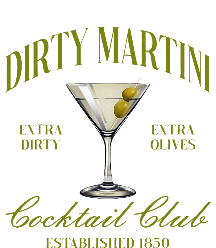 Dirtyy Bachelorette Martini Cocktail Club Martini Drinking T-Shirt