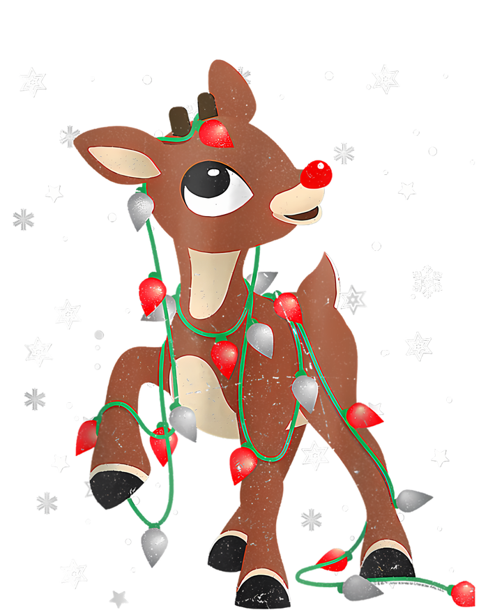 Rudolph The Red Nose Reindeer For And Christmas Fan Hooded Wearable Blanket