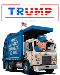 Donald Trump Rides In Garbage Truck Garbage For Trump T-Shirt