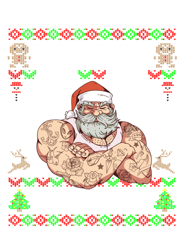 Ugly Christmas Workout Powerlifting Funny No Lifts No Gifts T-Shirt