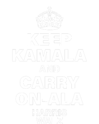 Keep Kamala And Carry On Ala Women's Racerback Tank