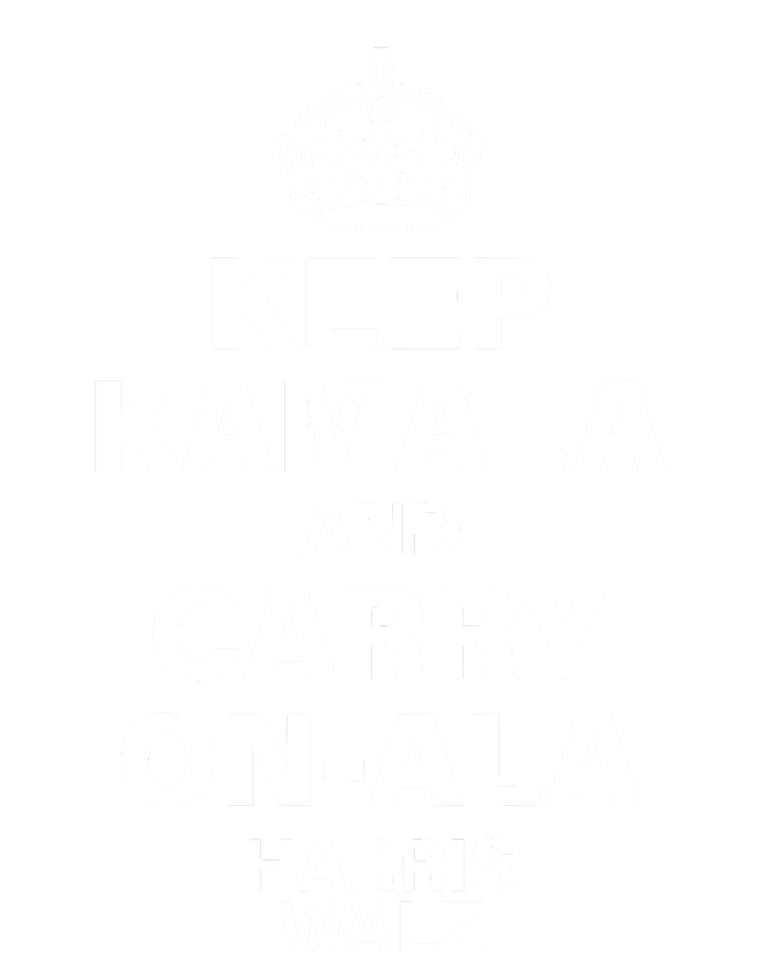 Keep Kamala And Carry On Ala Women's Racerback Tank