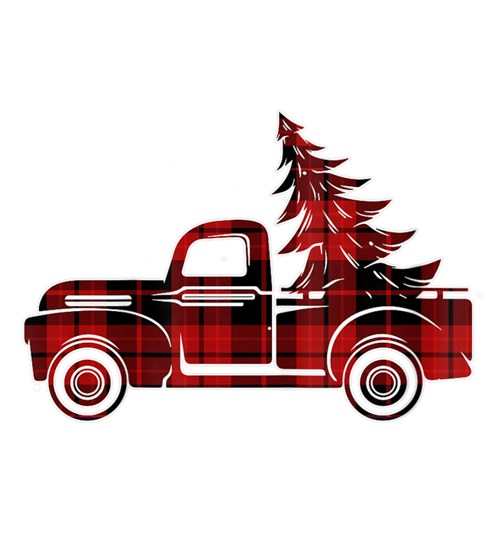 Merry Christmas Red Truck Family Matching Christmas Pajama Poster