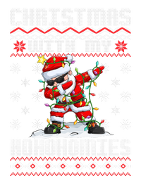 Merry Christmas With My Hohomies Funny Dabbing Santa Xmas Holiday Long Sleeve Pajama Set