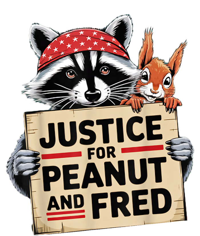 The Squirrel And Fred The Raccon Justice For Peanut Gift Baby Bodysuit