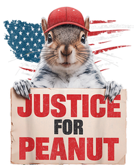 Justice For Peanut The Squirrel American Flag Peanut Squirrel Gift T-Shirt