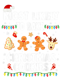 Most Likely To Bake Christmas Cookies Funny Family Christmas Sustainable Bucket Hat