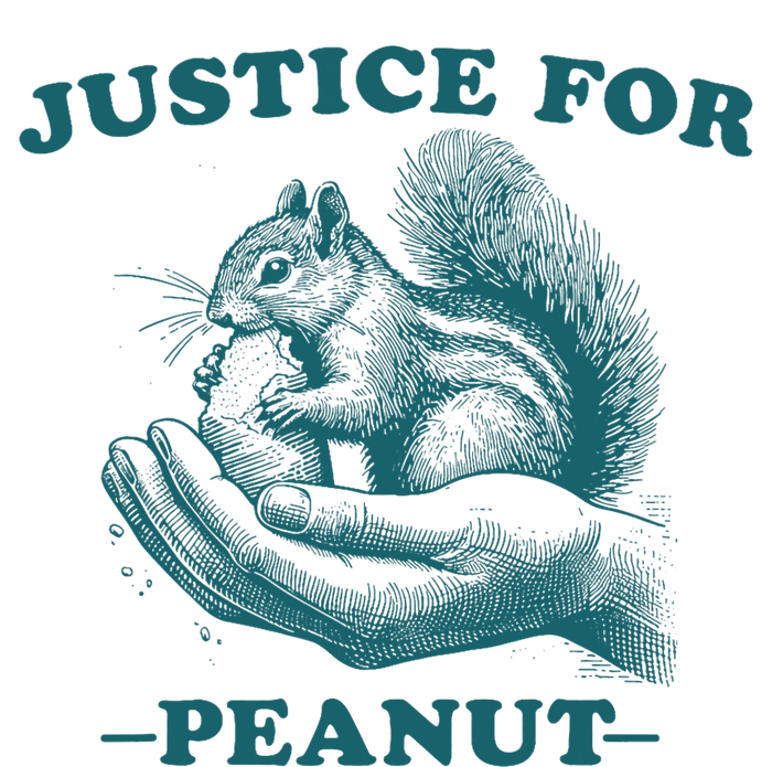 Justice For Peanut The Squirrel Peanut Squirrel Women's Racerback Cropped Tank