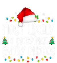 Most Likely To Coordinate Family Photos Christmas Ladies Essential Tank