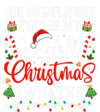 Due To Inflation Ugly Christmas Sweaters Funny T-Shirt