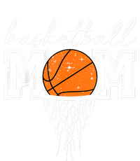 Basketball Mom Mother Leopard Basketball Hoop Net Game Day Tall Hoodie