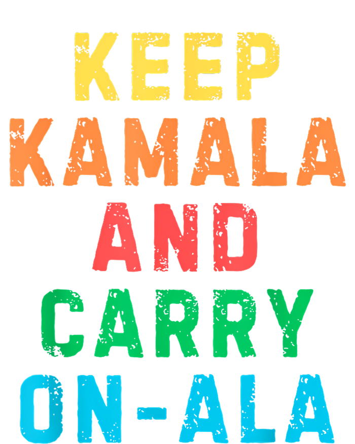 Keep Kamala And Carry Onala Kamala Vote Blue Election 2024 Tie-Dye T-Shirt